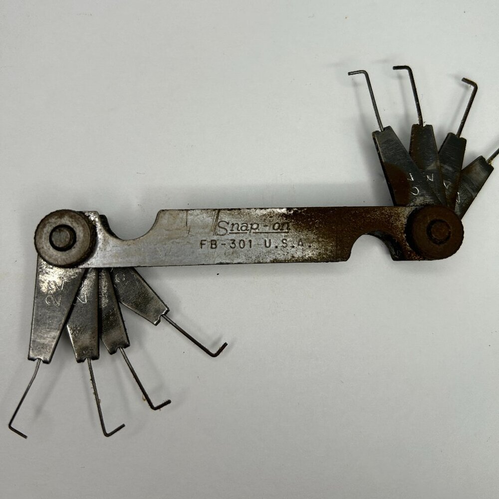 SNAP-ON FB-301 .022"-.040" Wire Gap For Point Ignition Systems Gauge